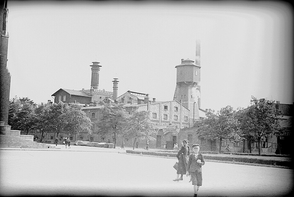 Browar Częstochowa - źródło Narodowe Archiwa Cyfrowe https://www.nac.gov.pl/